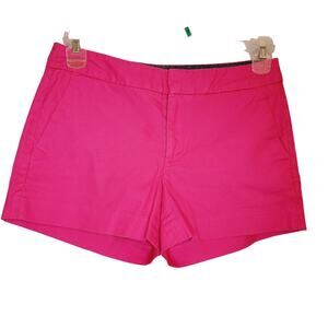 Banana Republic womens pink Hampton fit trouser shorts Size 4 preppy resort